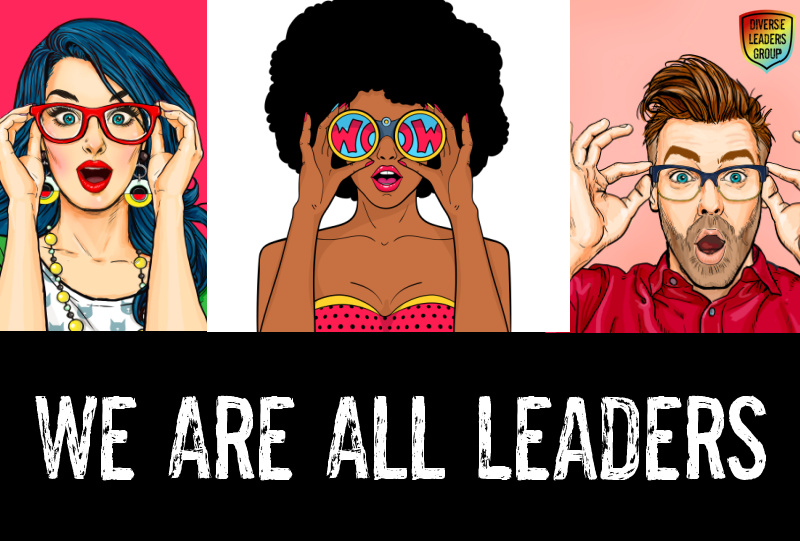Campaign Graphic for We Are All Leaders